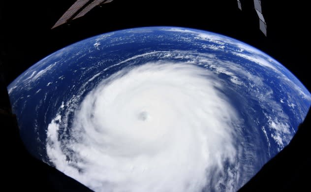 Hurricane Sam NASA ISS #2