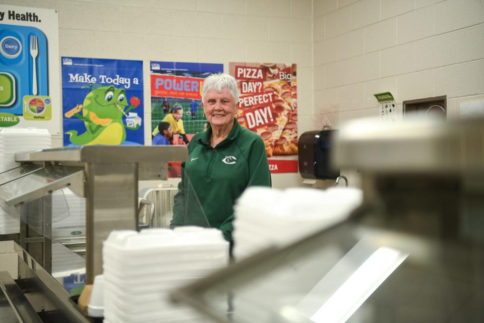 A decades-long veteran of the Knox County Schools food services department, Sandra Holbert retired from Carter Elementary School at the end of last year.