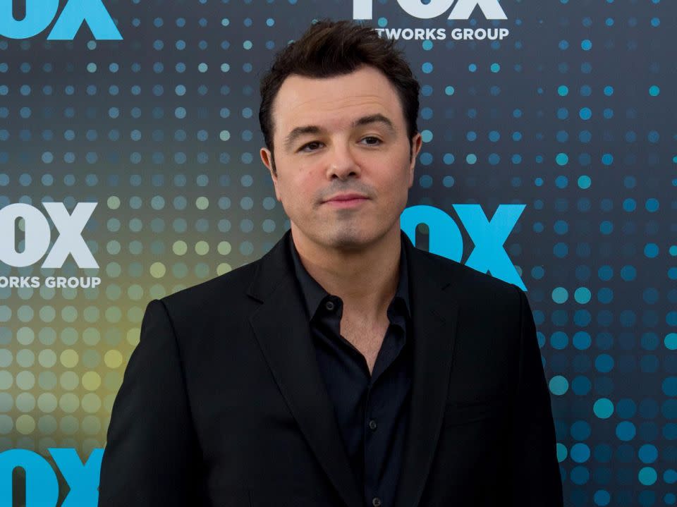 Seth MacFarlane has responded to critics of his Harvey Weinstein joke. Source: Getty