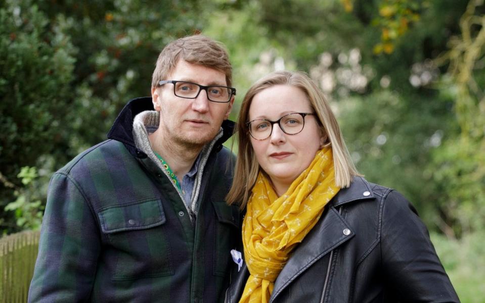 Jamie Scott and his wife Kate have waged a war to get fair compensation for themselves and other victims of the jab