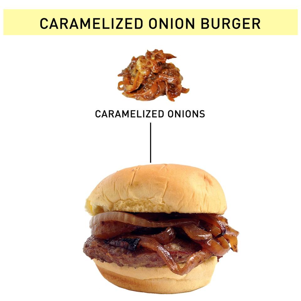 62. Caramelized Onion Burger