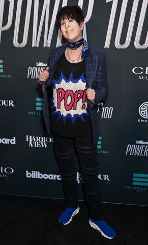 <p>Gilbert Flores/Billboard via Getty</p> Diane Warren attends the 'Billboard' Power 100 event at NeueHouse Hollywood