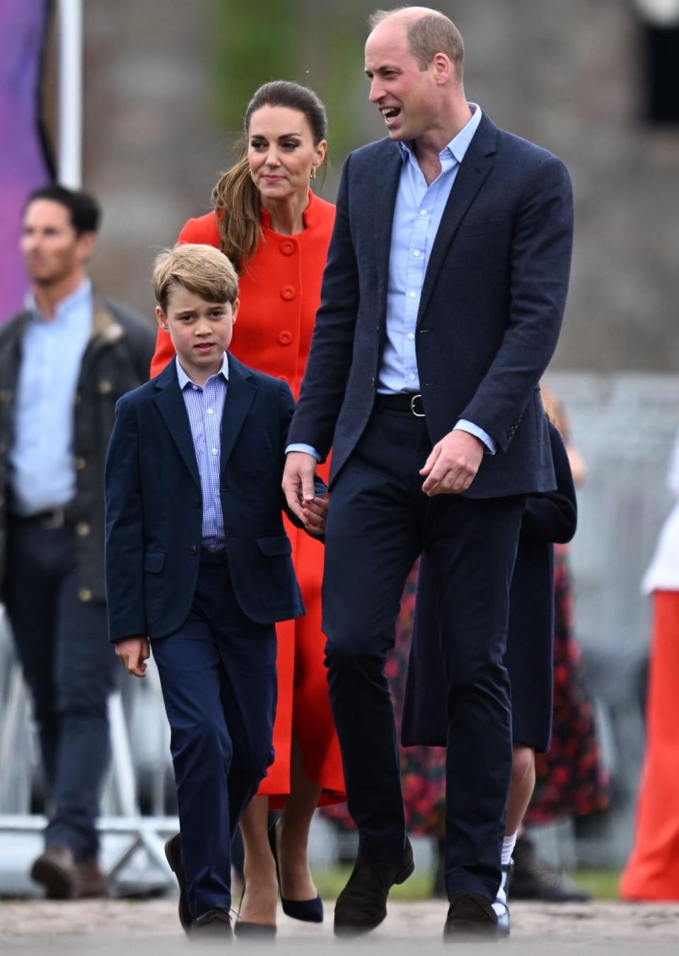 Prince William, Catherine Duchess of Cambridge, Prince George and Princess Charlotte Duke and Duchess of Cambridge will visit Cardiff Castle