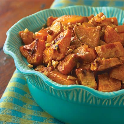 Maple-Pecan Sweet Potatoes