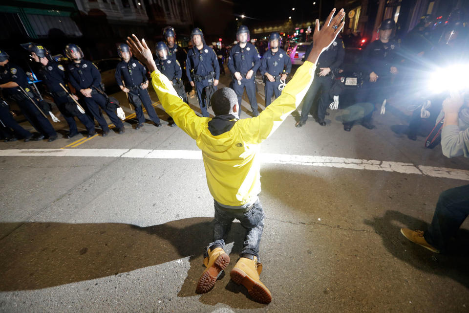 Protests after Donald Trump’s victory