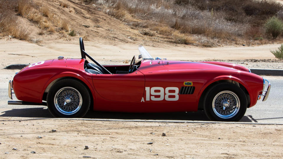 Rich MacDonald purchased CSX8102, the replica of his father’s red Cobra, CSX2026, as a fitting tribute.
