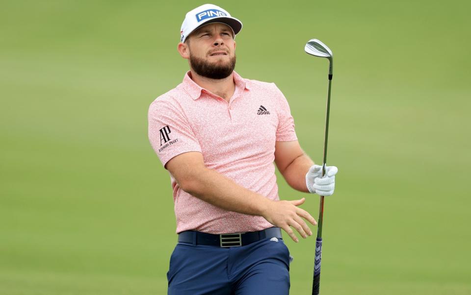 Tyrrell Hatton puts last season's struggles behind him with ideal start to Abu Dhabi Championship defence - Getty Images