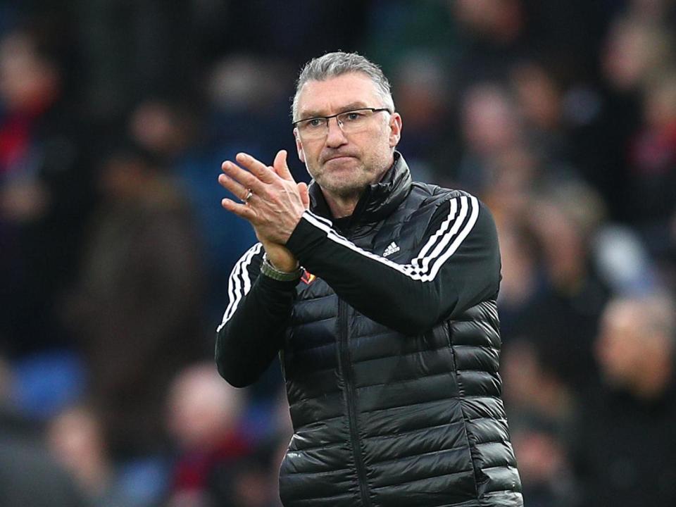 Watford manager Nigel Pearson: Getty Images