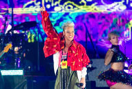 <p>Pink performs on day three of the 2022 Ohana Music Festival at Doheny State Beach in Dana Point, California, on Oct. 2. </p>