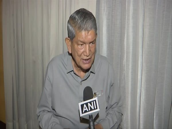 Congress leader Harish Rawat speaking to ANI in Chandigarh on Sunday. [Photo/ANI]