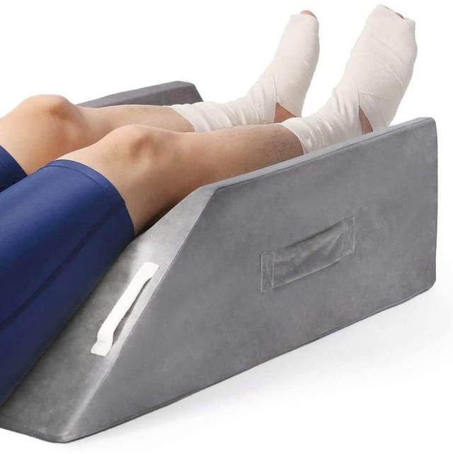 DMI Bed Wedge Ortho Pillow for Leg Elevation, Sciatica, Pregnancy