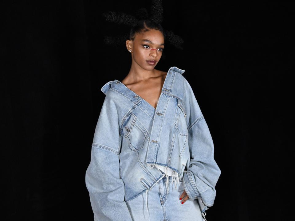 Selah Marley attends the Balenciaga Womenswear Spring/Summer 2023 show as part of Paris Fashion Week on October 02, 2022.