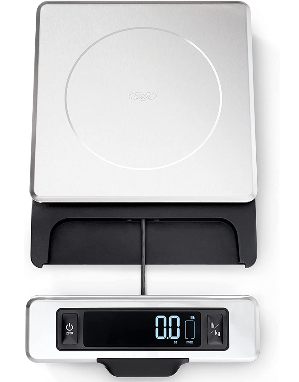 1) OXO Good Grips Stainless Steel Food Scale