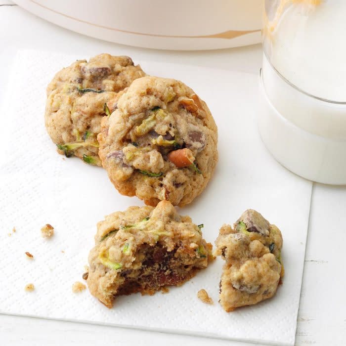 Zucchini Chocolate Chip Cookies