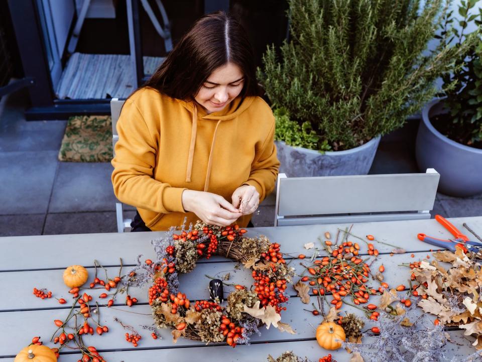 Craft a Fall Wreath