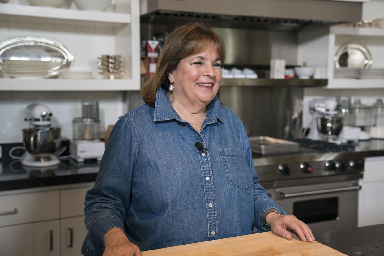 SUNDAY TODAY WITH WILLIE GEIST -- Pictured: Ina Garten on October 10, 2018 -- (Photo by: Mike Smith/NBCU Photo Bank/NBCUniversal via Getty Images via Getty Images)