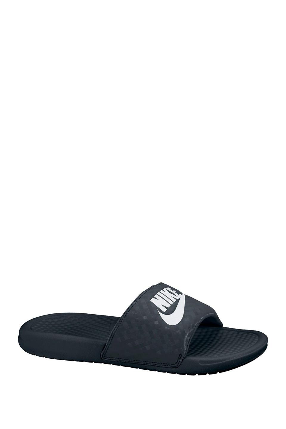 4) Benassi 'Just Do It' Slide Sandal