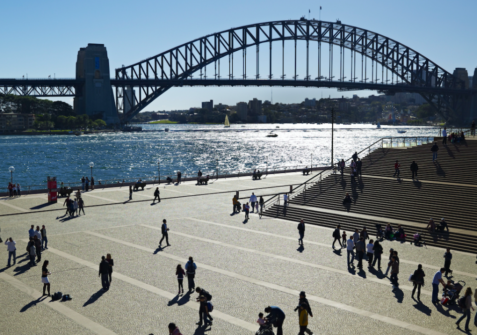 <p>Sydney was named the world’s fifth most liveable city (Picture: Rex) </p>