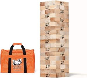 Pinetti Wooden Jenga Set - White