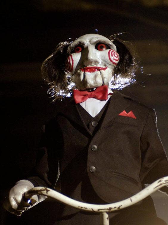 More than meets the eye: Billy the puppet in ‘Saw III’ (2006) (Shutterstock)