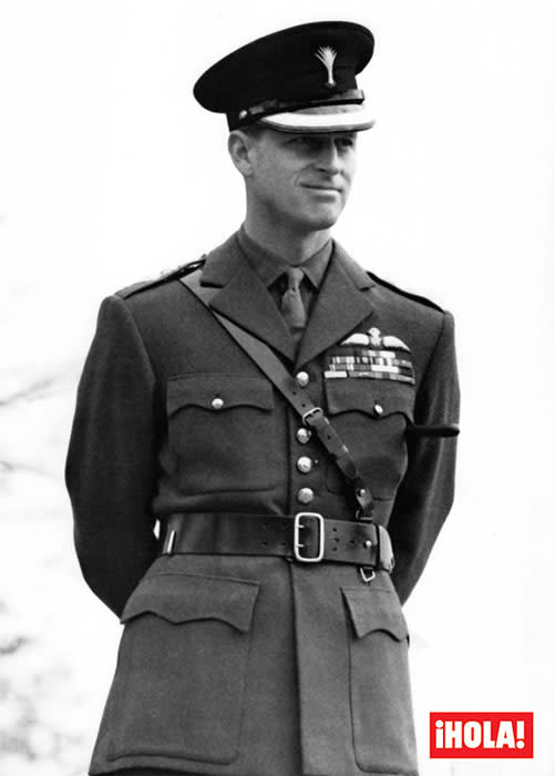 El duque de Edimburgo en 1954