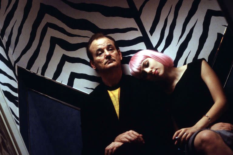 Scarlett Johansson y Bill Murray en Perdidos en Tokio