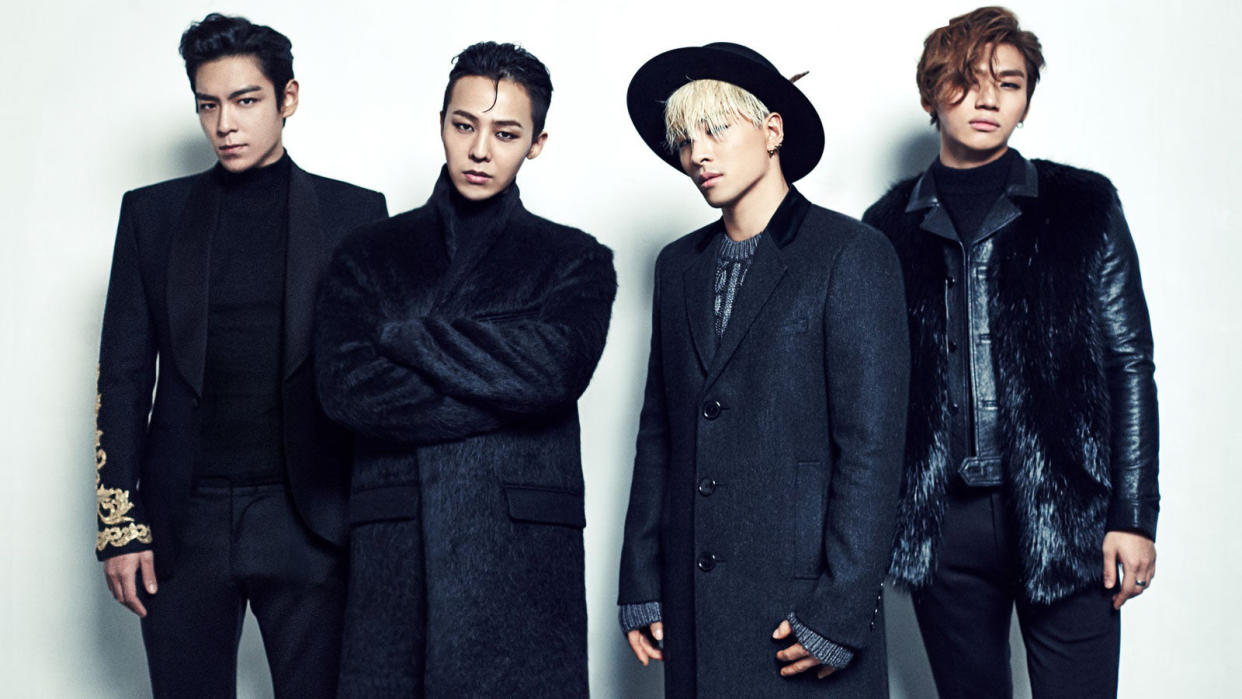 From left to right: T.O.P, G-Dragon, Taeyang, Daesung. (Photo: YG Entertainment)