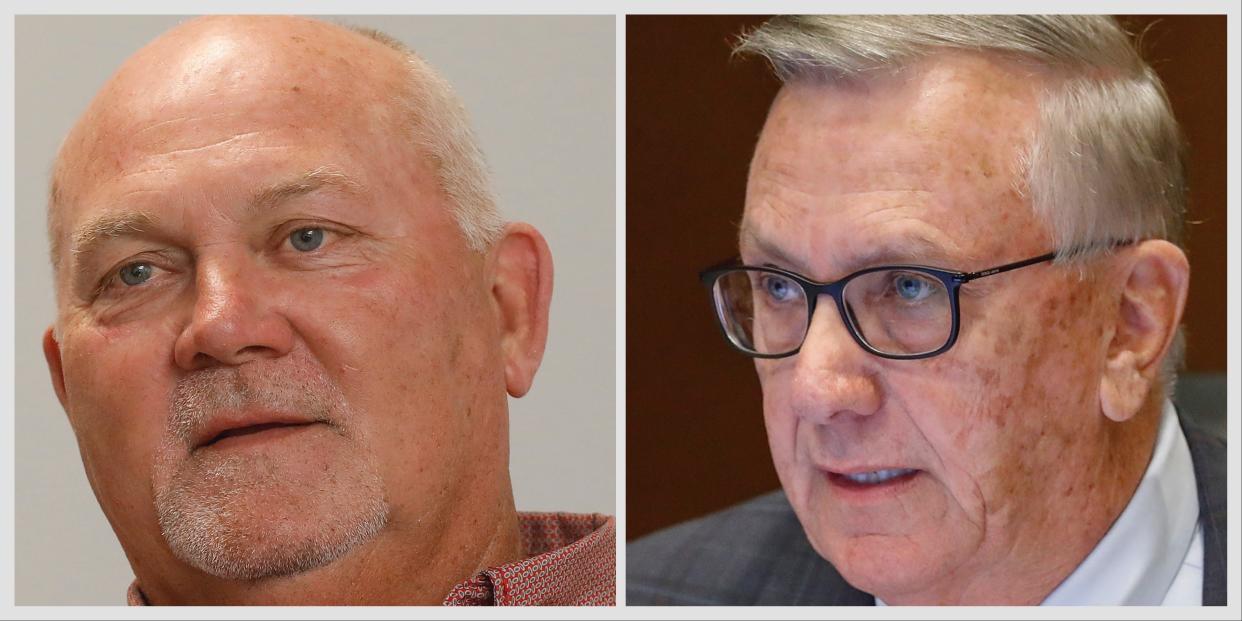 Polk County Commissioner Neil Combee has filed a state ethics complaint against fellow Commissioner George Lindsey, claiming that while Lindsey was the board chairman, he pressured two county commissioners to not oppose his proposal for a sales tax for roads.