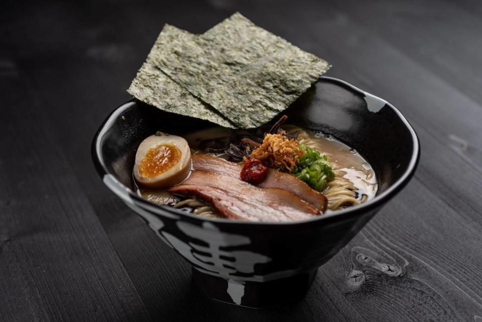 A bowl of JINYA Ramen.