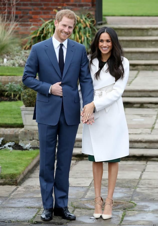 Prince Harry and bride-to-be Meghan Markle will be spending Christmas together this year with the royal family. Source: Getty