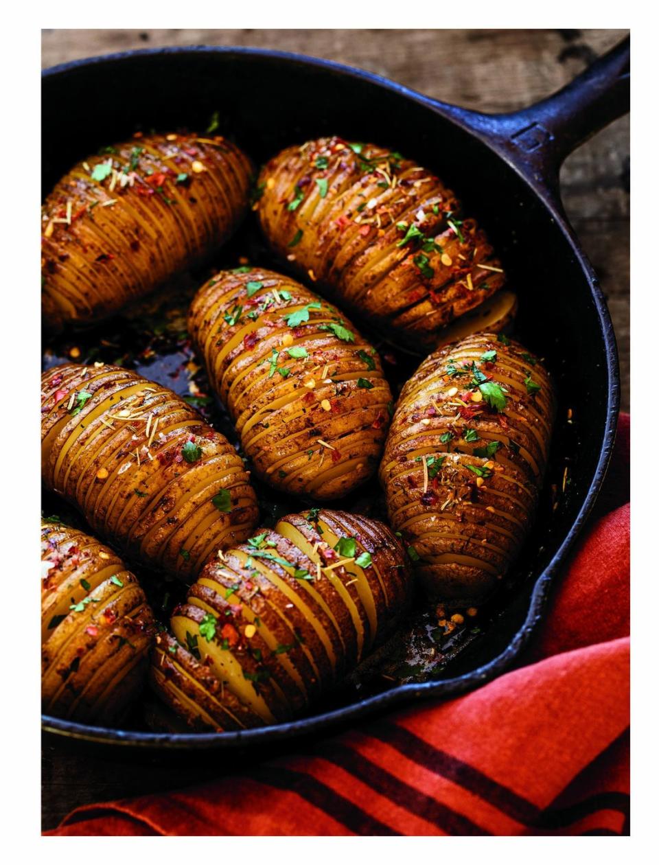 Cast-Iron Hasselback Potatoes