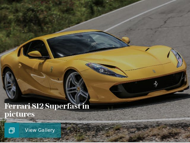 Ferrari 812 Superfast in pictures