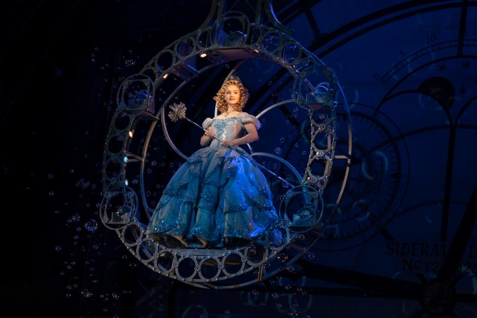 Jennafer Newberry as Glinda in the National Tour of 'WICKED.'