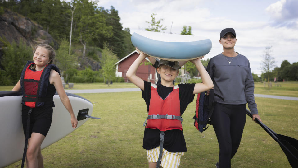 stand-up paddleboarding