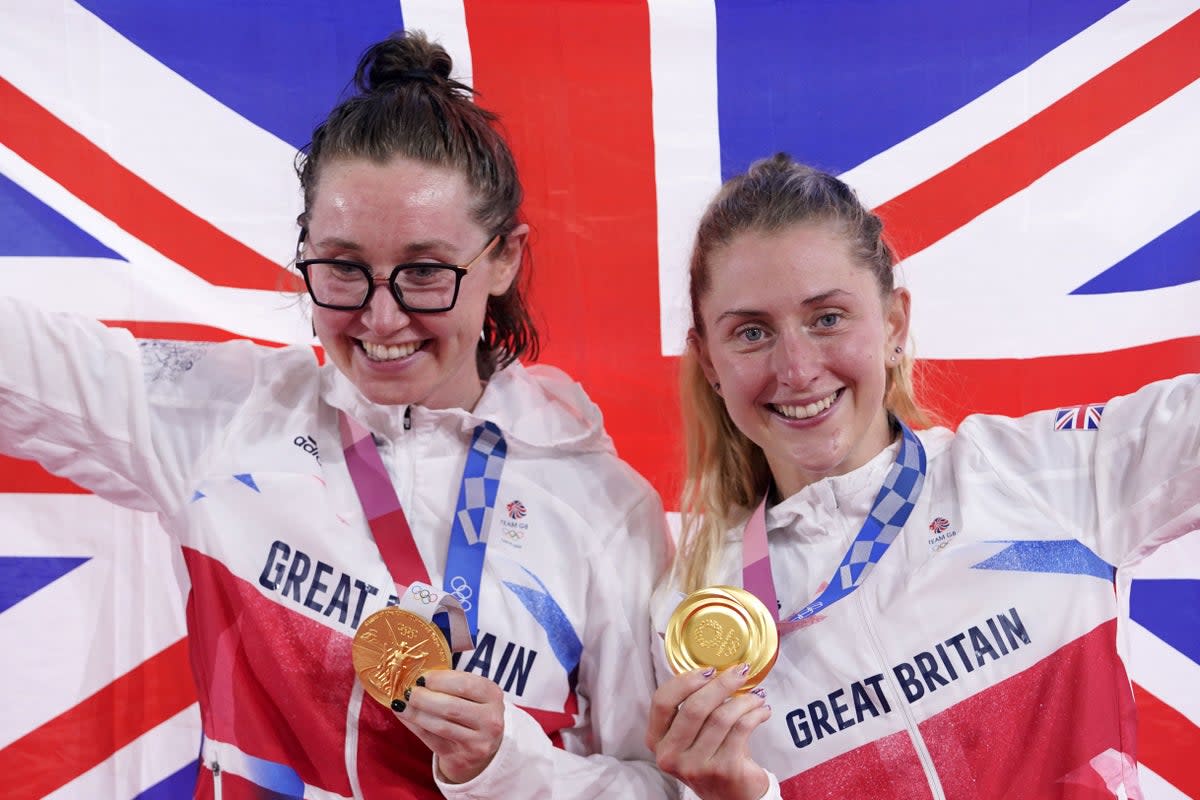 Dame Laura Kenny, right, called her Great Britain team-mate Katie Archibald “phenomenal” (Danny Lawson/PA) (PA Archive)