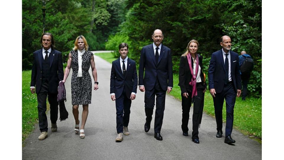 Princess Kalina of Bulgaria was seen for the first time since 2024 alongside Bulgaria's Prince Kyril of Preslav, Rosario Nadal, Prince Konstantin-Assen of Vidin, her husband Kitin Munoz and son Simeon-Hassan Munoz