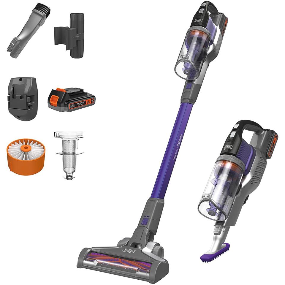 Black + Decker Powerseries Extreme Cordless Stick Vacuum Cleaner for Pets