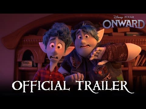 <p>Sometimes you just need a good, wholesome Pixar comedy to put a smile on your face. <em>Onward</em> follows teenage elf brothers Ian and Barley as they embark on a magical adventure to spend one last day with their late father. It also doesn’t hurt that the main characters are voiced by Chris Pratt, Octavia Spencer, Julia Louis-Dreyfus and Ali Wong.</p><p><a class="link " href="https://www.amazon.com/Kyle-Bornheimer/dp/B085G4TCVP/ref=sr_1_1?dchild=1&keywords=onward&qid=1591984222&s=instant-video&sr=1-1&tag=syn-yahoo-20&ascsubtag=%5Bartid%7C10054.g.31022336%5Bsrc%7Cyahoo-us" rel="nofollow noopener" target="_blank" data-ylk="slk:Watch Now;elm:context_link;itc:0;sec:content-canvas">Watch Now</a></p>