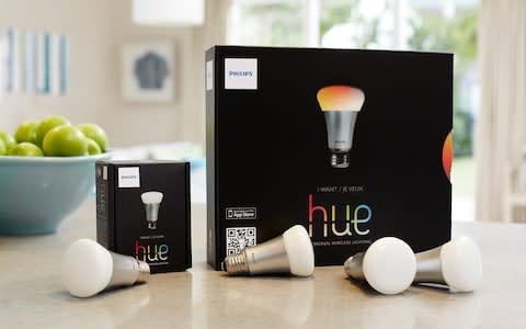 Philips Hue smart lighting - Credit: Philips