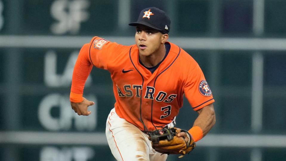 Astros shortstop and former Classical High star Jeremy Pena was at Fenway Park on Monday as the Red Sox opened a three-game homestand against Houston.