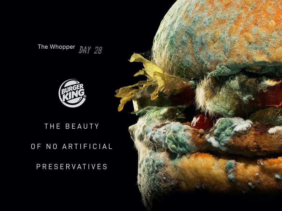 Burger King moldy whopper