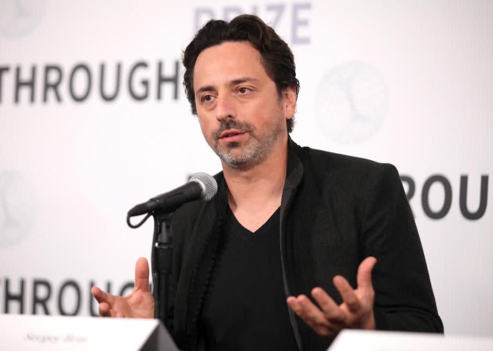 9. Sergey Brin | Net worth: $85.6 billion - Source of wealth: Google - Age: 47 - Country/territory: United States | Sergey Brin and partner Larry Page founded Google in 1998. Brin remains a controlling stakeholder in the search engine's parent company Alphabet. He emigrated to the United States from Russia when he was 6 years old. (Kelly Sullivan/Getty Images)