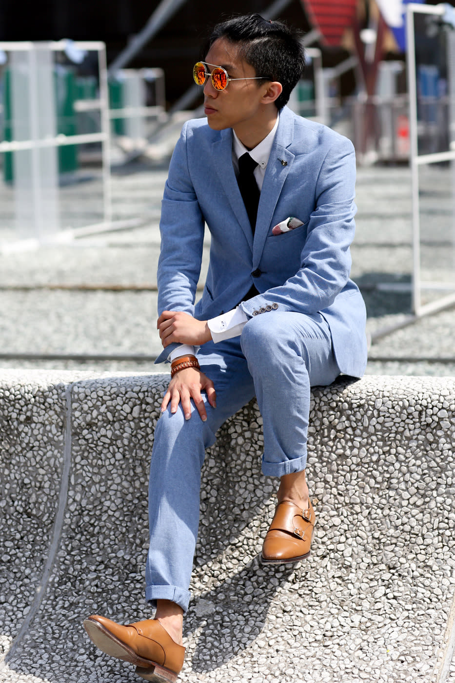 street style suit