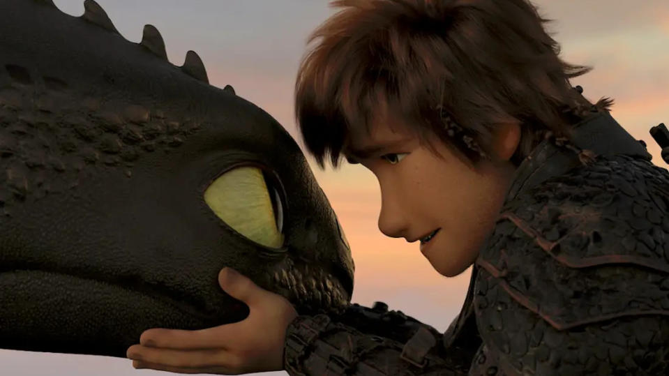 Toothless and Hiccup's friendship was at the heart of the 'How to Train Your Dragon' series. (Credit: Paramount)