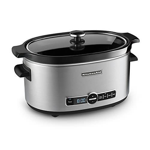 4) Slow Cooker with Standard Lid