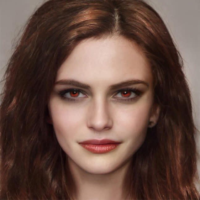 <div> <p>"Melisandre: She is considered to be terribly beautiful, with unsettling red eyes and deep burnished copper hair. She has a heart shaped face. She's really old but looks young due to magic."</p> </div><span> @msbananaanna</span>