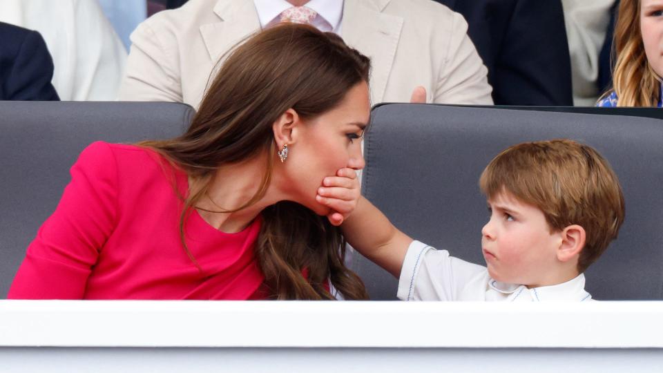 Princess Kate with Prince Louis