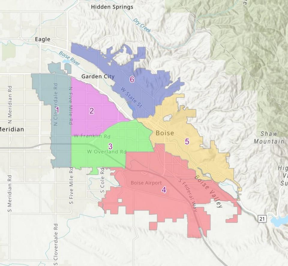 This year, every Boise City Council member was elected by new geographical districts. Even-numbered seats were up for two-year terms, while odd-numbered seats were up for regular four-year terms.