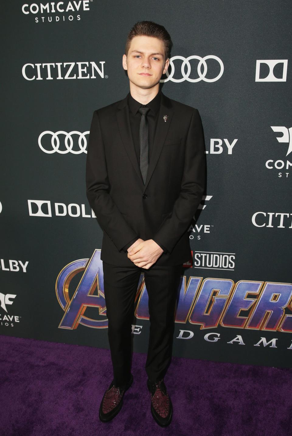 Ty Simpkins bei der Weltpremiere von “Avengers: Endgame” in Los Angeles am 23 April 2019 (Bild: Jesse Grant/Getty Images)