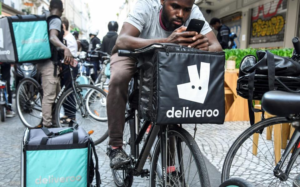 Deliveroo rider